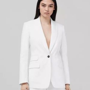 Classic fit Rag & Bone linen blazer - Size 2